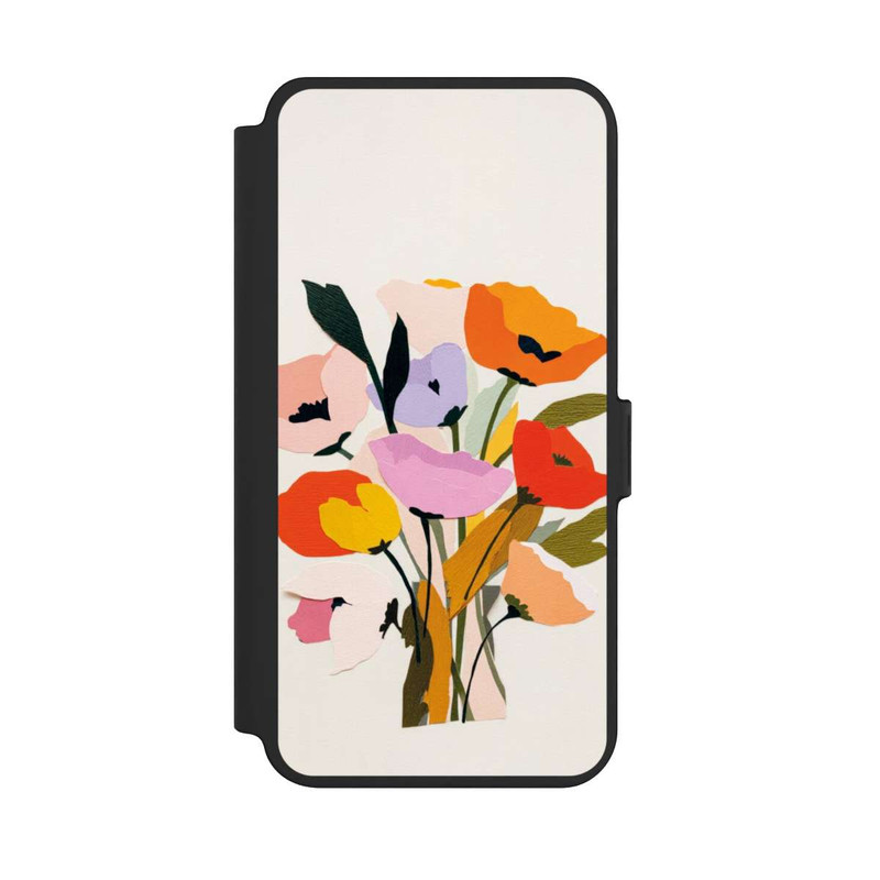 Galaxy S25 + NIVOflip Frischer Blumenstrauß