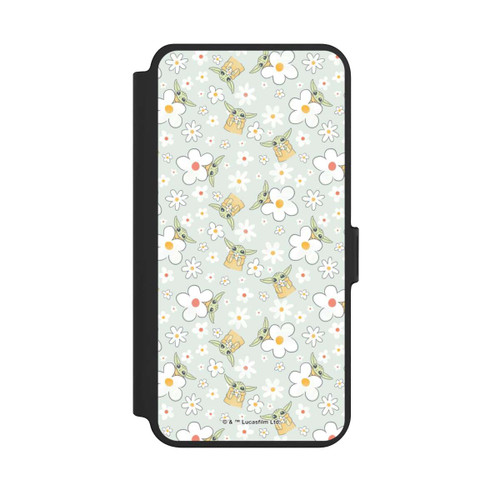 Samsung Galaxy S25+  NIVOflip Baby Yoda Blumen Muster