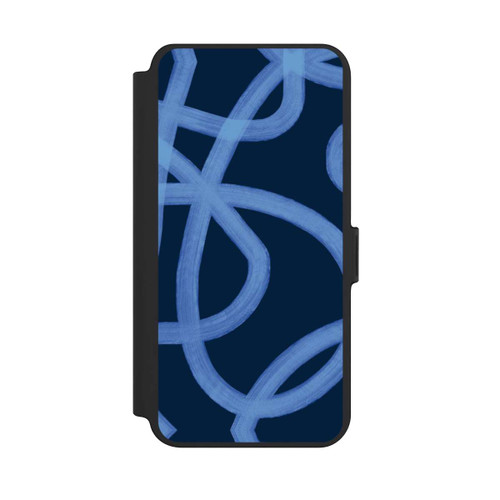 Samsung Galaxy S25+  NIVOflip Laced Up Tones of Blue