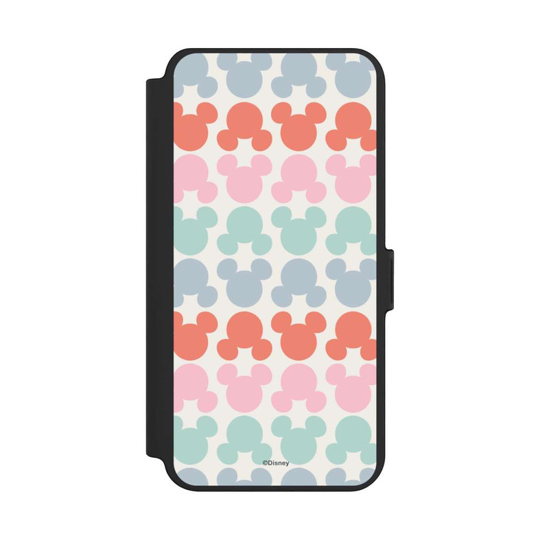 Galaxy S25 + NIVOflip Disney Mickey Icon Pattern Red and Pink