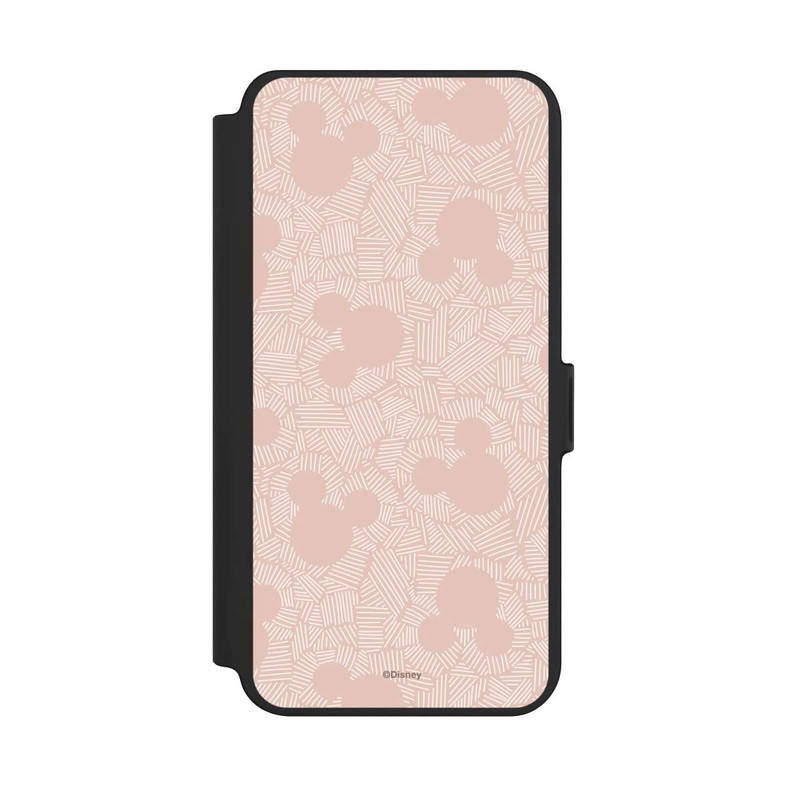 Galaxy S25 + NIVOflip Disney Mickey Icon Pattern Rose Color