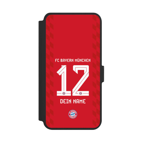 Samsung Galaxy S25+  NIVOflip FC Bayern München Trikot Personalisierbar 25-26
