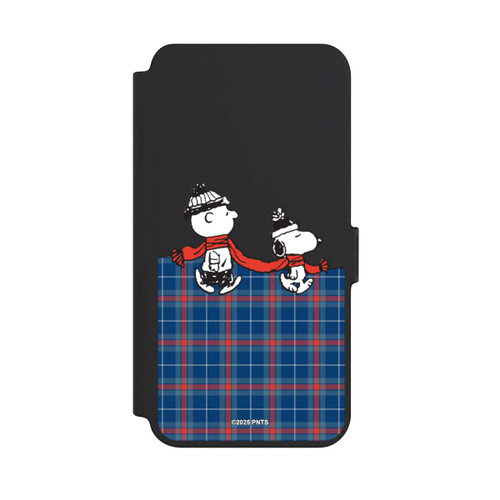 Samsung Galaxy S25+  NIVOflip Peanuts Weihnachtspulli Transparent