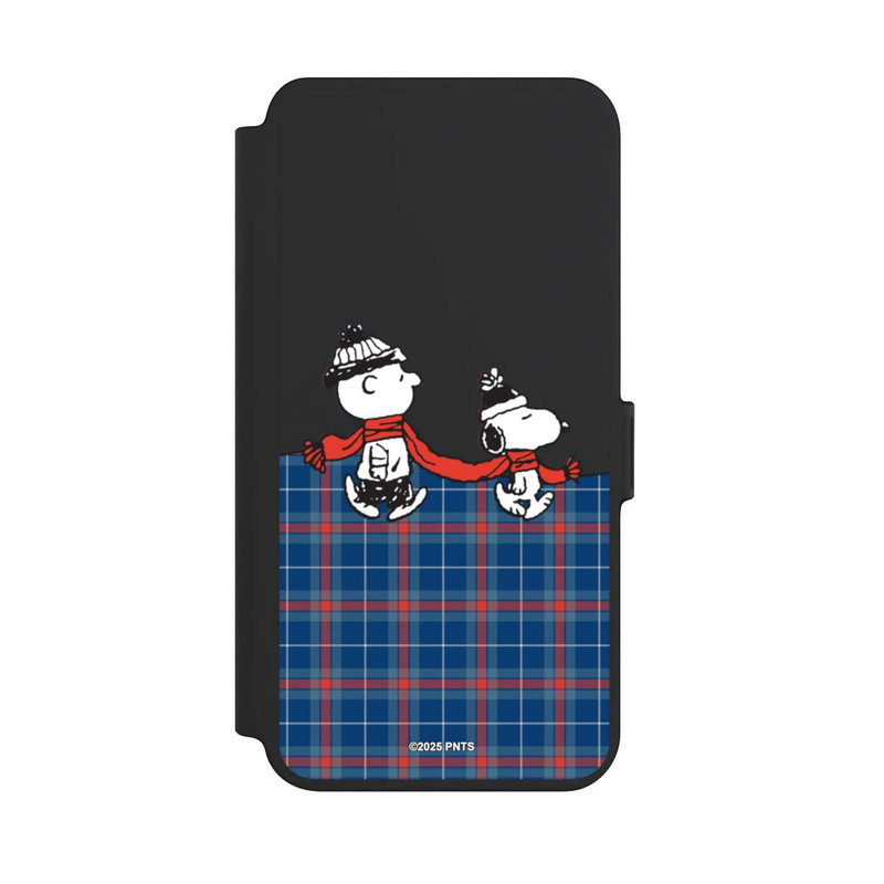 Galaxy S25 + NIVOflip Peanuts Weihnachtspulli Transparent
