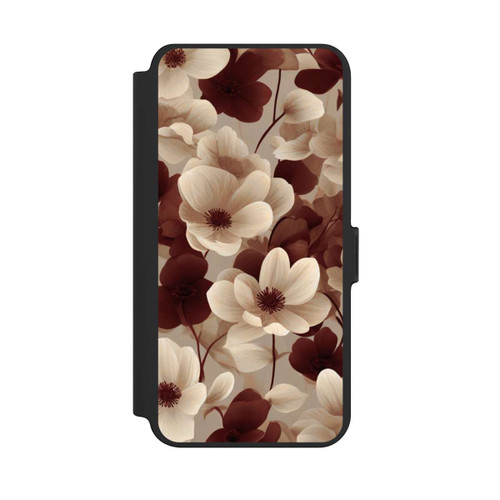 Samsung Galaxy S25+  NIVOflip Naturfarbenes Blumenmuster mit KI