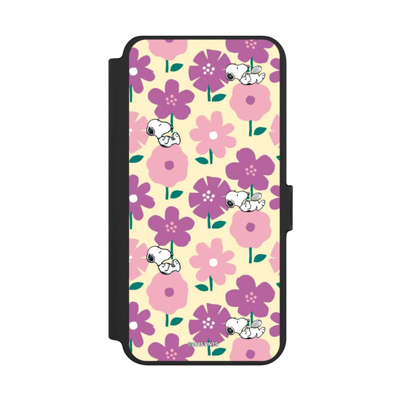 Galaxy S25 + NIVOflip Peanuts Flower Pattern Yellow