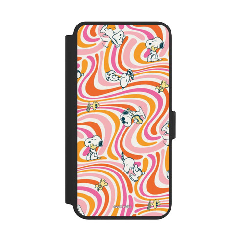 Samsung Galaxy S25+  NIVOflip Peanuts Hippie Pattern Orange