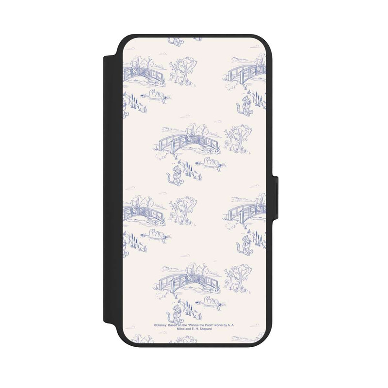 Galaxy S25 + NIVOflip Winnie Puuh Keramik Muster Brücke
