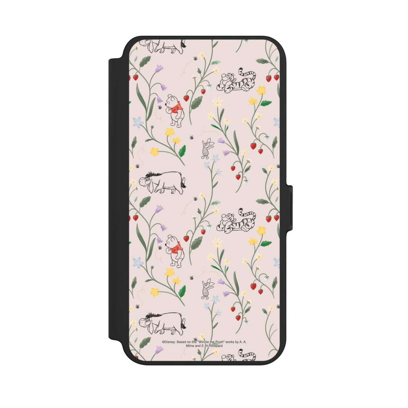 Galaxy S25 + NIVOflip Winnie the Pooh Friends and Flowers