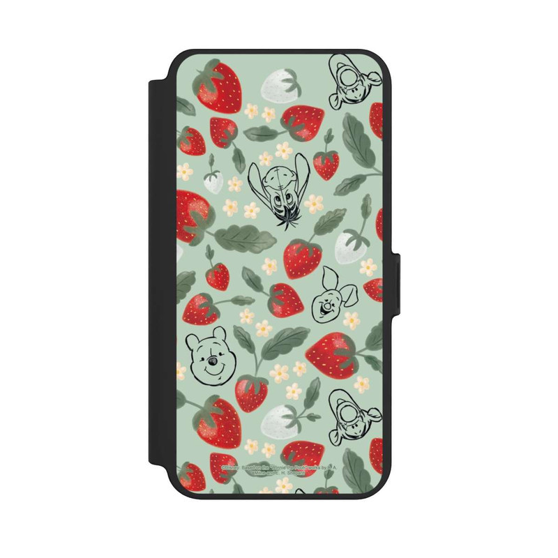 Galaxy S25 + NIVOflip Winnie the Pooh Strawberries