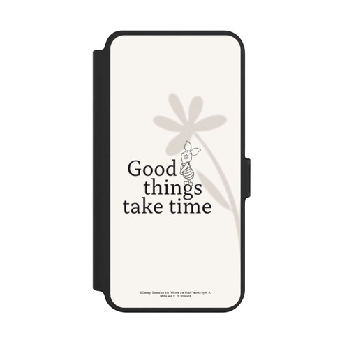 Samsung Galaxy S25+  NIVOflip Good Things Take time Piglet