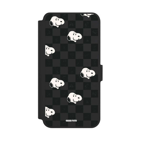 Samsung Galaxy S25+  NIVOflip Snoopy Checked Pattern
