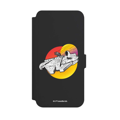 Samsung Galaxy S25+  NIVOflip Millennium Falcon Transparent