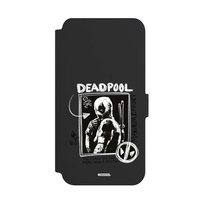 Galaxy S25 + NIVOflip Deadpool Transparent