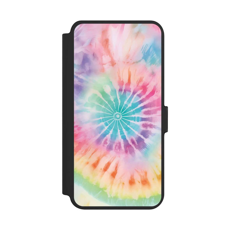 Galaxy S25 + NIVOflip Rainbow Color Tie Dye 