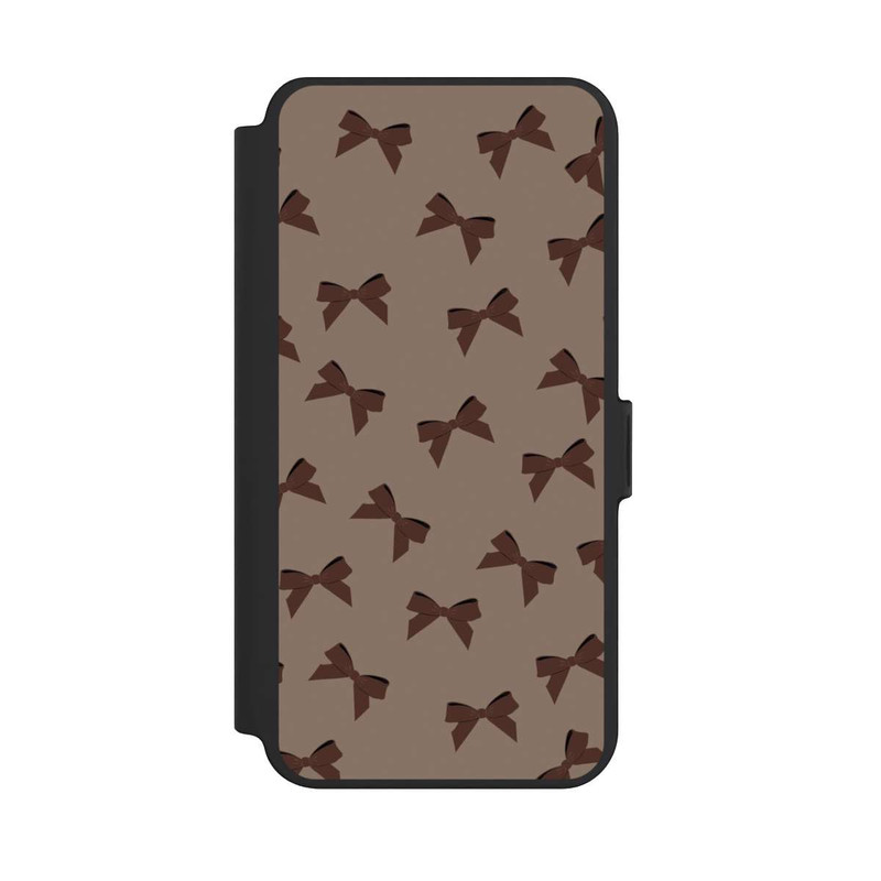 Galaxy S25 + NIVOflip Christmas Bow Pattern