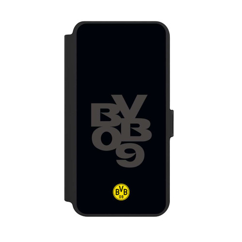 Samsung Galaxy S25+  NIVOflip BVB09 Grau Schwarz