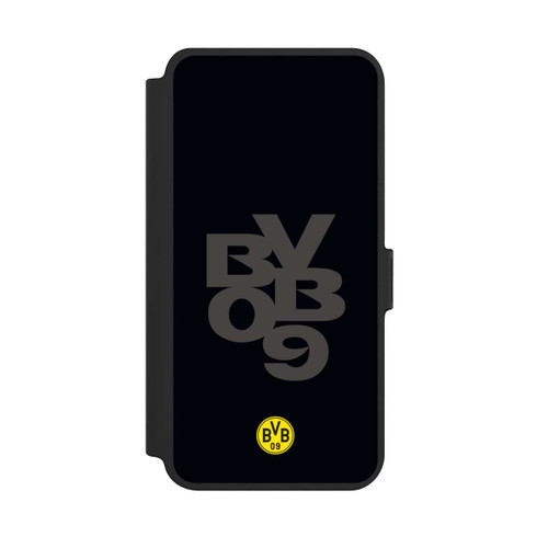 Samsung Galaxy S25+  NIVOflip BVB09 Grau Schwarz