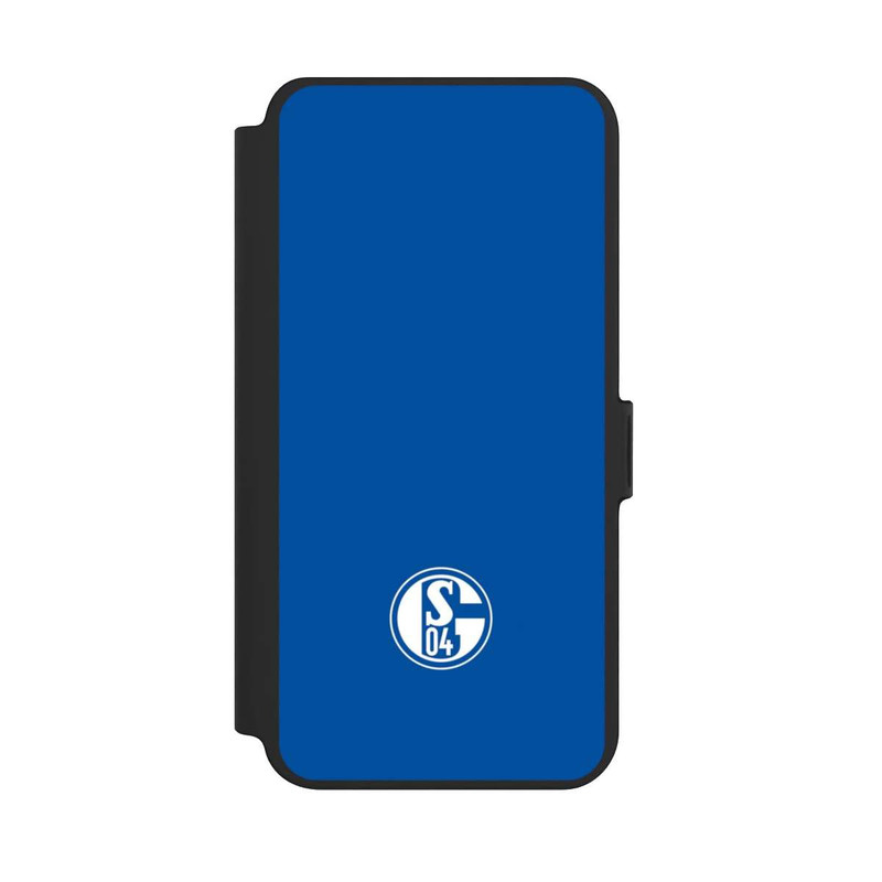 Galaxy S25 + NIVOflip FC Schalke 04 Logo Blau