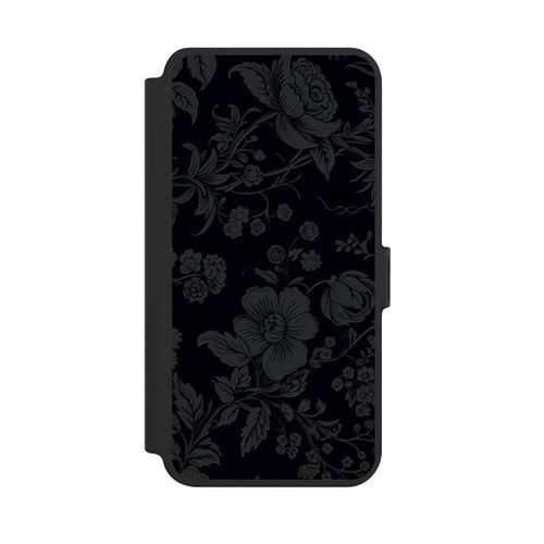 Samsung Galaxy S25+  NIVOflip Dunkle Blumen Vintageoptik
