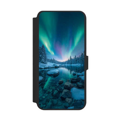 Samsung Galaxy S25+  NIVOflip Aurores boréales Briller avec IA