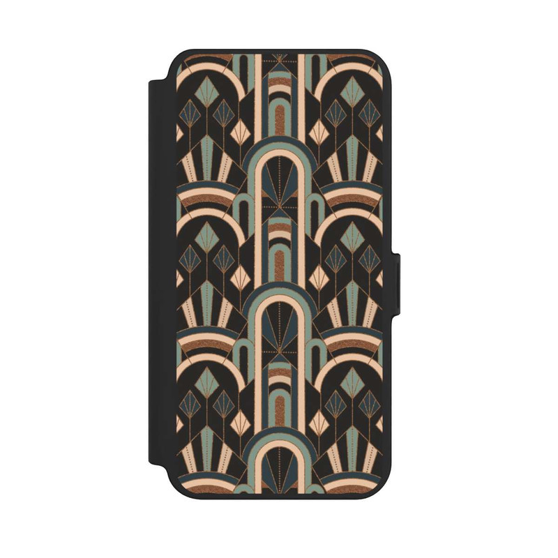 Galaxy S25 + NIVOflip Retro Art Deco