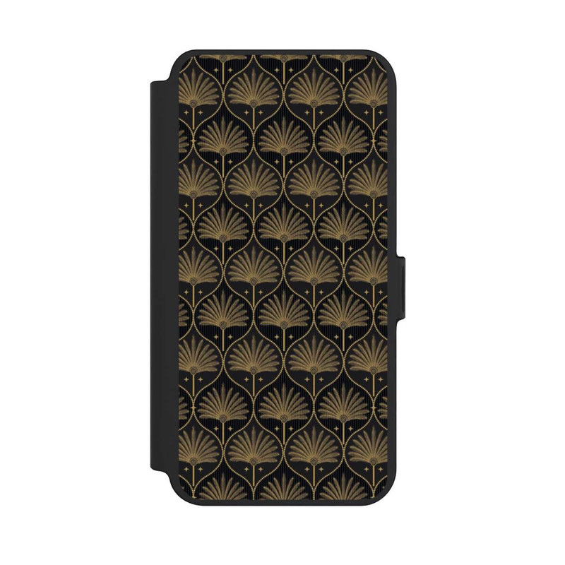 Galaxy S25 + NIVOflip Art Deco Blätter