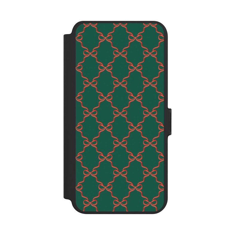 Galaxy S25 + NIVOflip Rubans Rouge Vert
