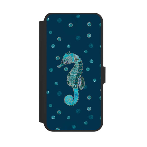 Samsung Galaxy S25+  NIVOflip Glamour Sea Horse Art