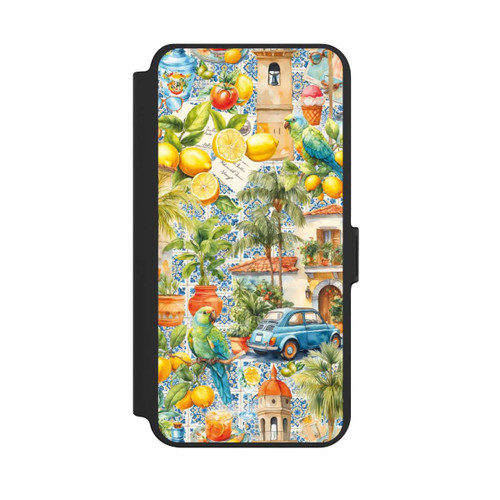 Samsung Galaxy S25+  NIVOflip Whimsica Italian Travel Memories With AI