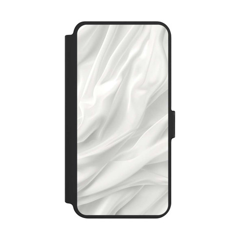 Samsung Galaxy S25+  NIVOflip White Satin Smooth Texture Mit KI