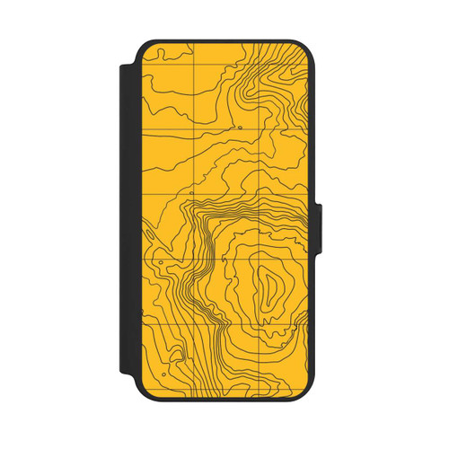 Samsung Galaxy S25+  NIVOflip Berg gelbe Linien