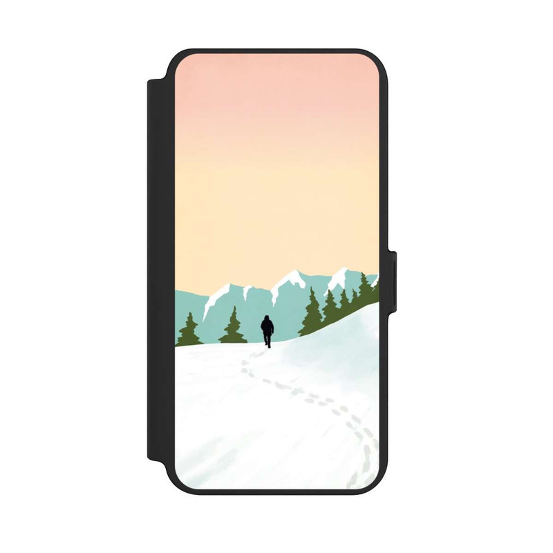 Galaxy S25 + NIVOflip Winter Wanderer by Roberta Murray