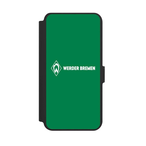 Samsung Galaxy S25+  NIVOflip Werder Bremen Schriftzug Raute Grün