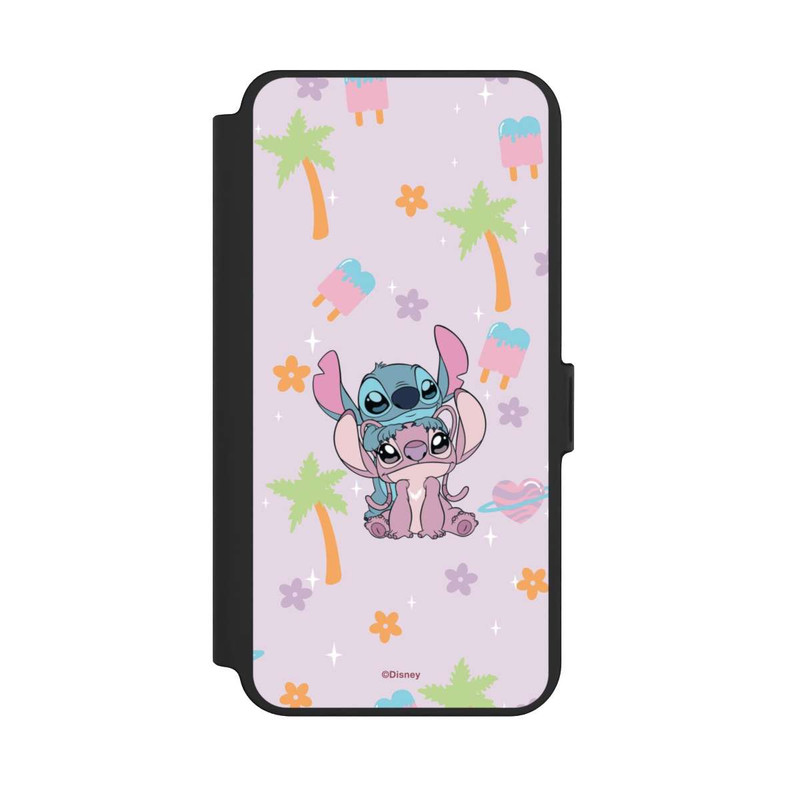 Galaxy S25 + NIVOflip Stitch and Angel Cute Couple