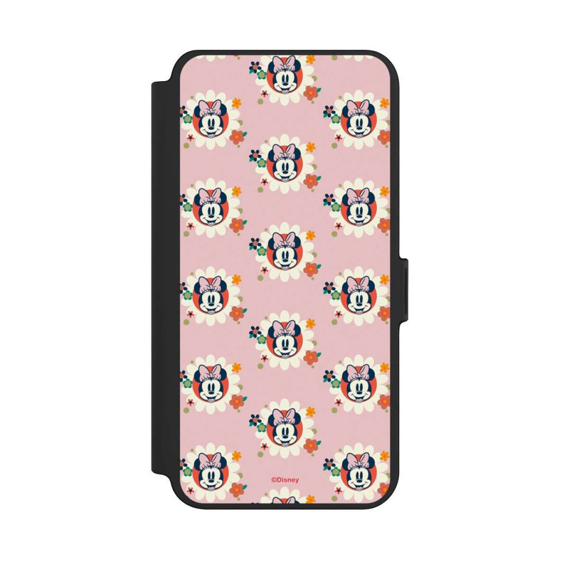 Galaxy S25 + NIVOflip Minnie's Magic Flowers Retro Pattern