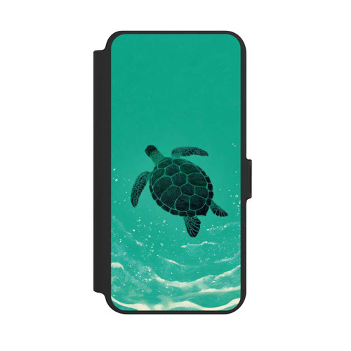 Samsung Galaxy S25+  NIVOflip Turtle in the Ocean with AI