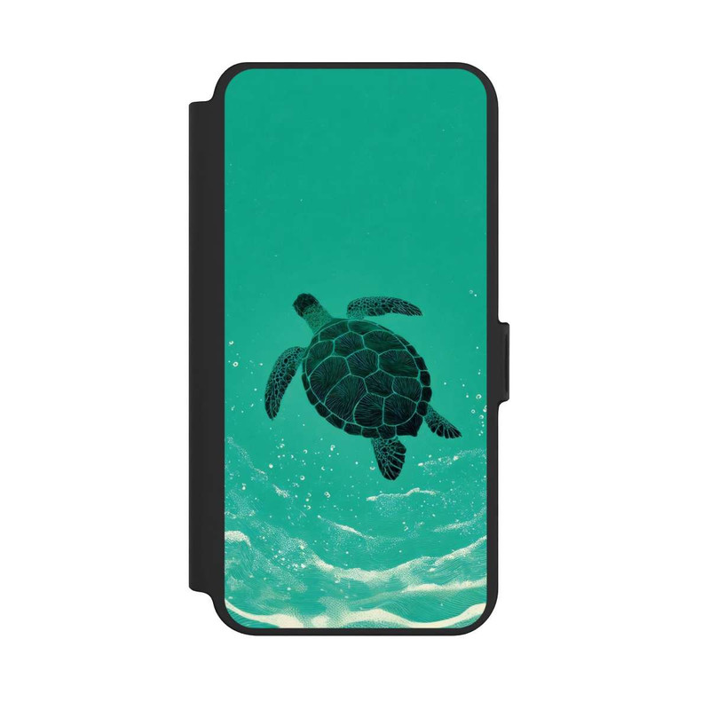 Galaxy S25 + NIVOflip Turtle in the Ocean with AI