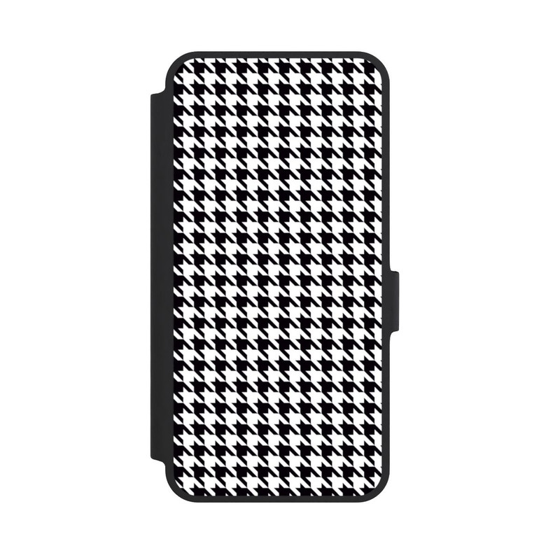 Galaxy A36 5G NIVOflip Hahnentritt Schwarz Weiß