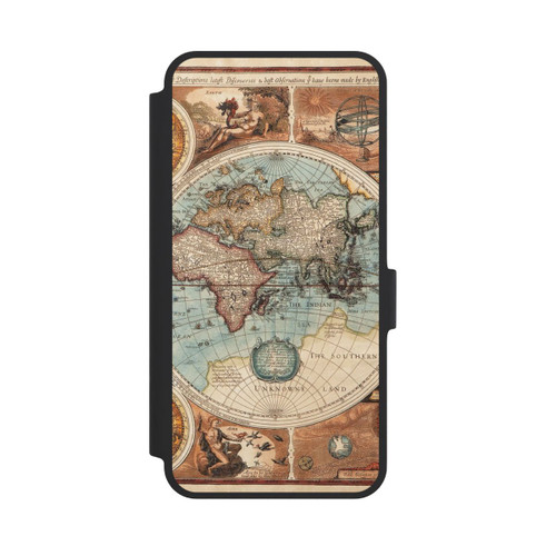 Samsung Galaxy A36 5G NIVOflip Vintage Weltkarte