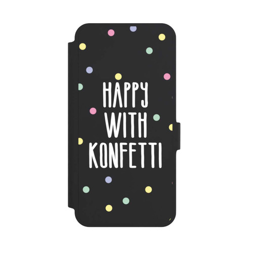 Samsung Galaxy A36 5G NIVOflip Happy with Konfetti White ohne Hintergrund