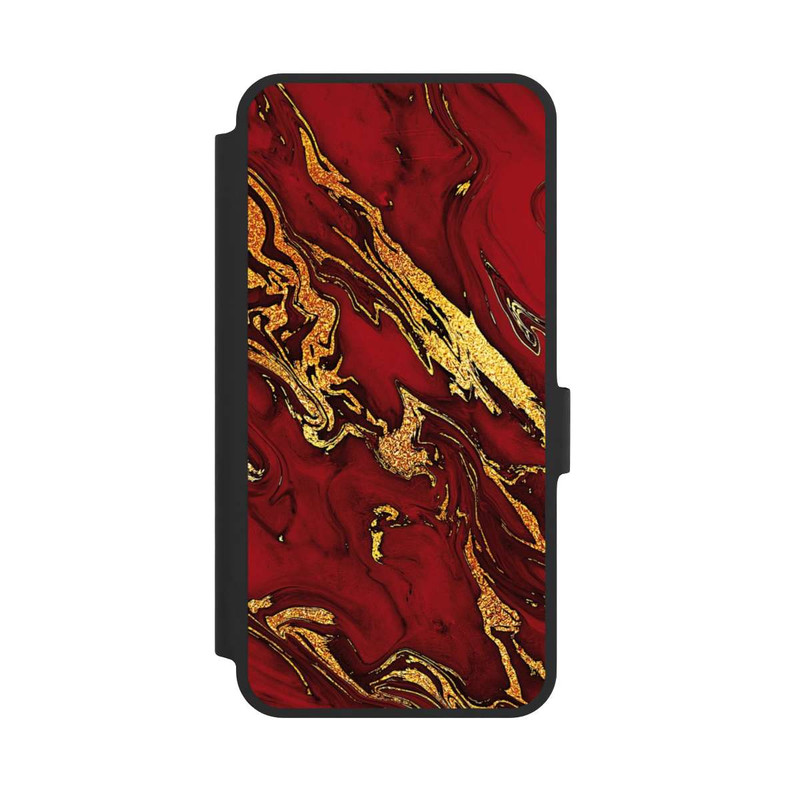 Galaxy A36 5G NIVOflip Red Gold Marble Look