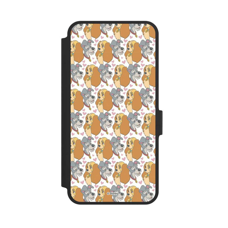 Galaxy A36 5G NIVOflip Susi und Strolch Muster Herzen