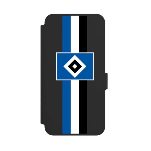 Samsung Galaxy A36 5G NIVOflip HSV Streifen - Blau-Weiß-Schwarz - ohne Hintergrund