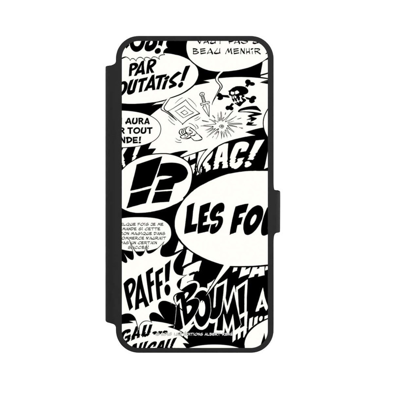 Galaxy A36 5G NIVOflip Bulles BD Astérix Noir