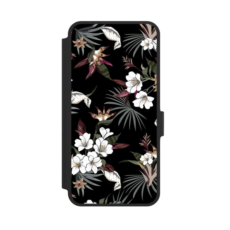 Galaxy A36 5G NIVOflip Flowers Black