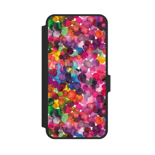 Samsung Galaxy A36 5G NIVOflip Überlappende Aquarellpunkte