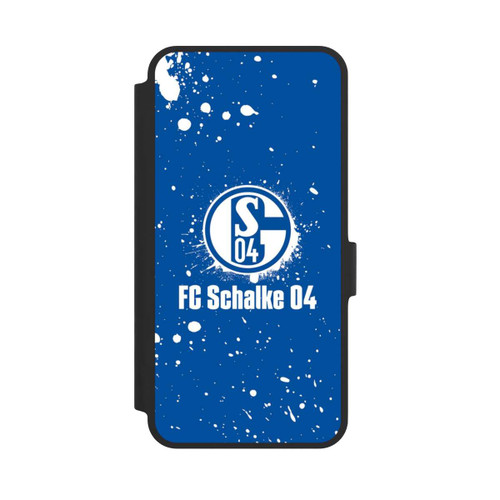 Samsung Galaxy A36 5G NIVOflip Schalke 04 - Spraylogo