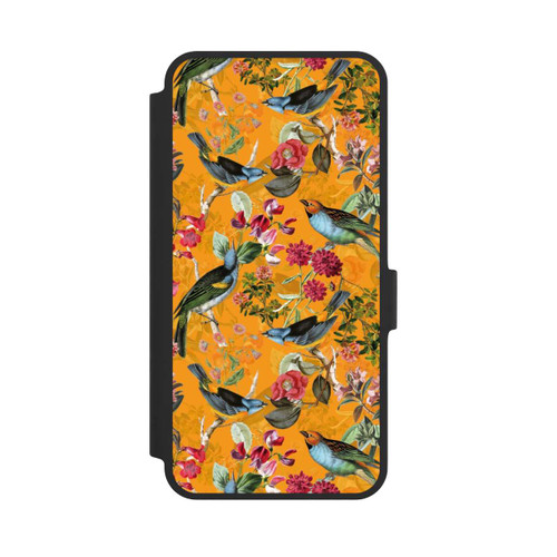 Samsung Galaxy A36 5G NIVOflip Tapete mit Vögeln und Blumen