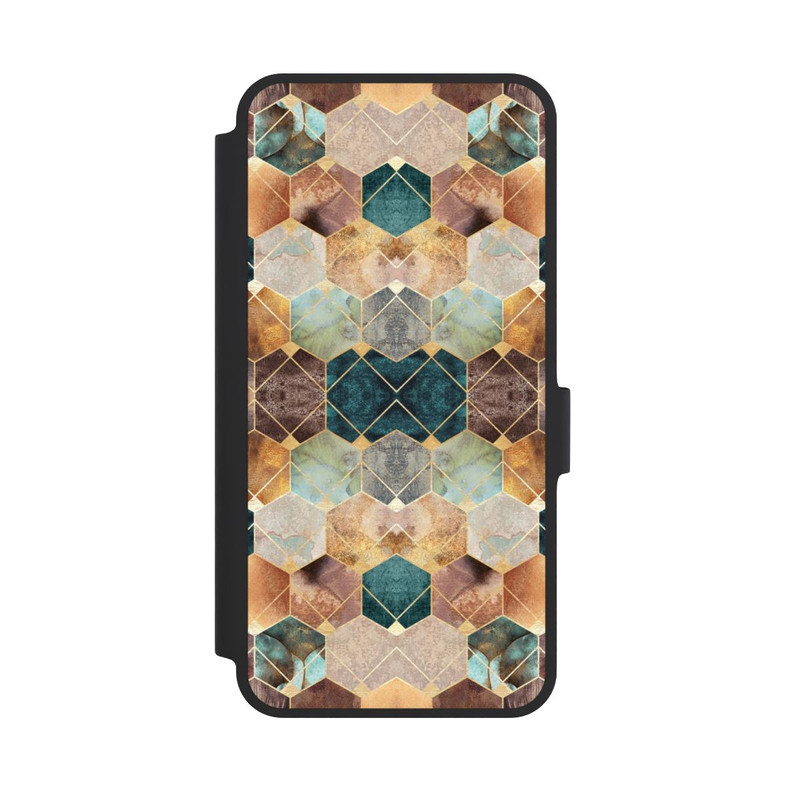 Galaxy A36 5G NIVOflip Hexagones et diamants naturels
